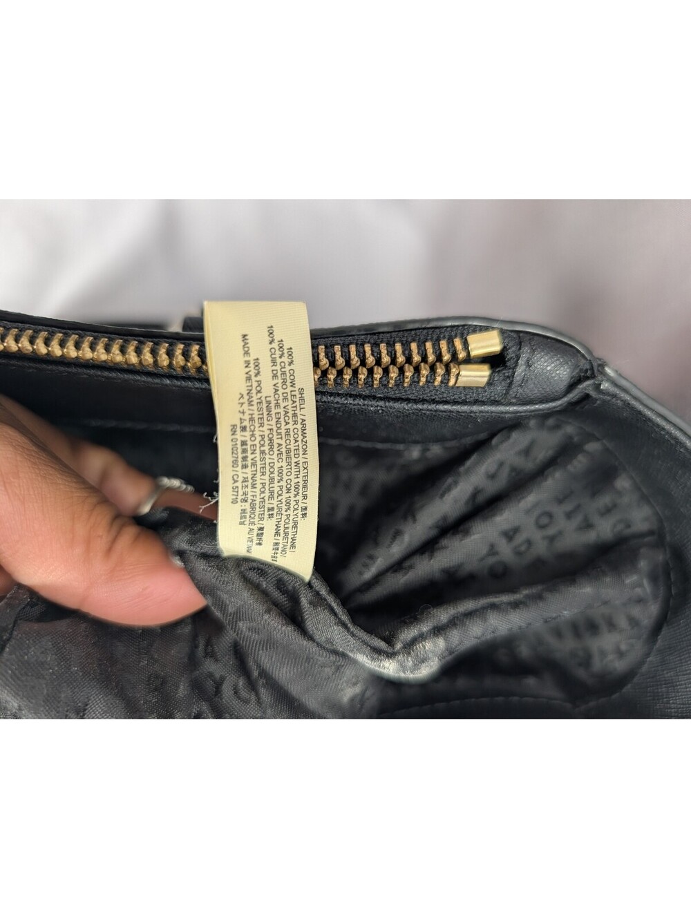 Kate Spade Newbury Lane Black Saffiano Leather Handle Purse - Picture 11 of 11
